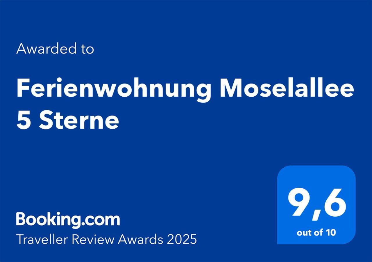 Ferienwohnung Moselallee 5 Sterne Moselkern Kültér fotó